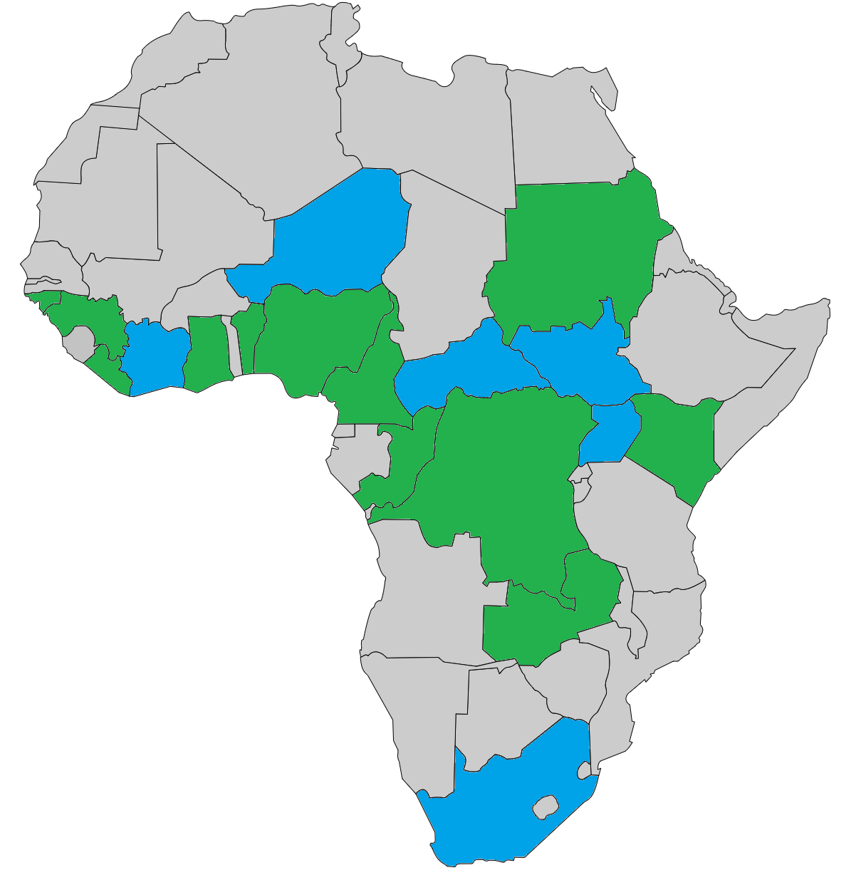 Africa coverage